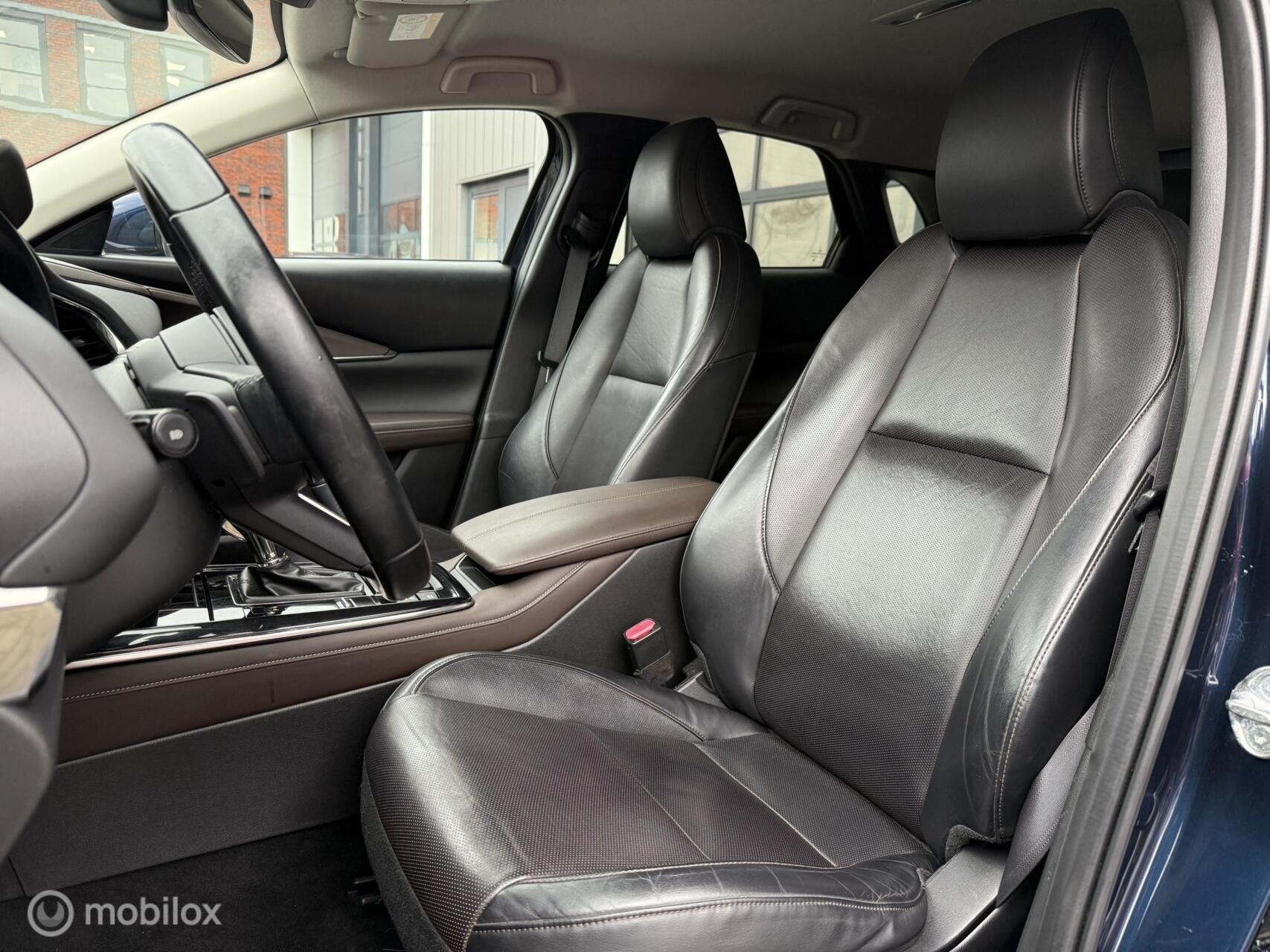 Mazda CX-30 2.0 e-SkyActiv-G M Hybrid Luxury Leer Carplay Bo, Auto's, Mazda, 15 km/l, 4 cilinders, Blauw, 122 pk