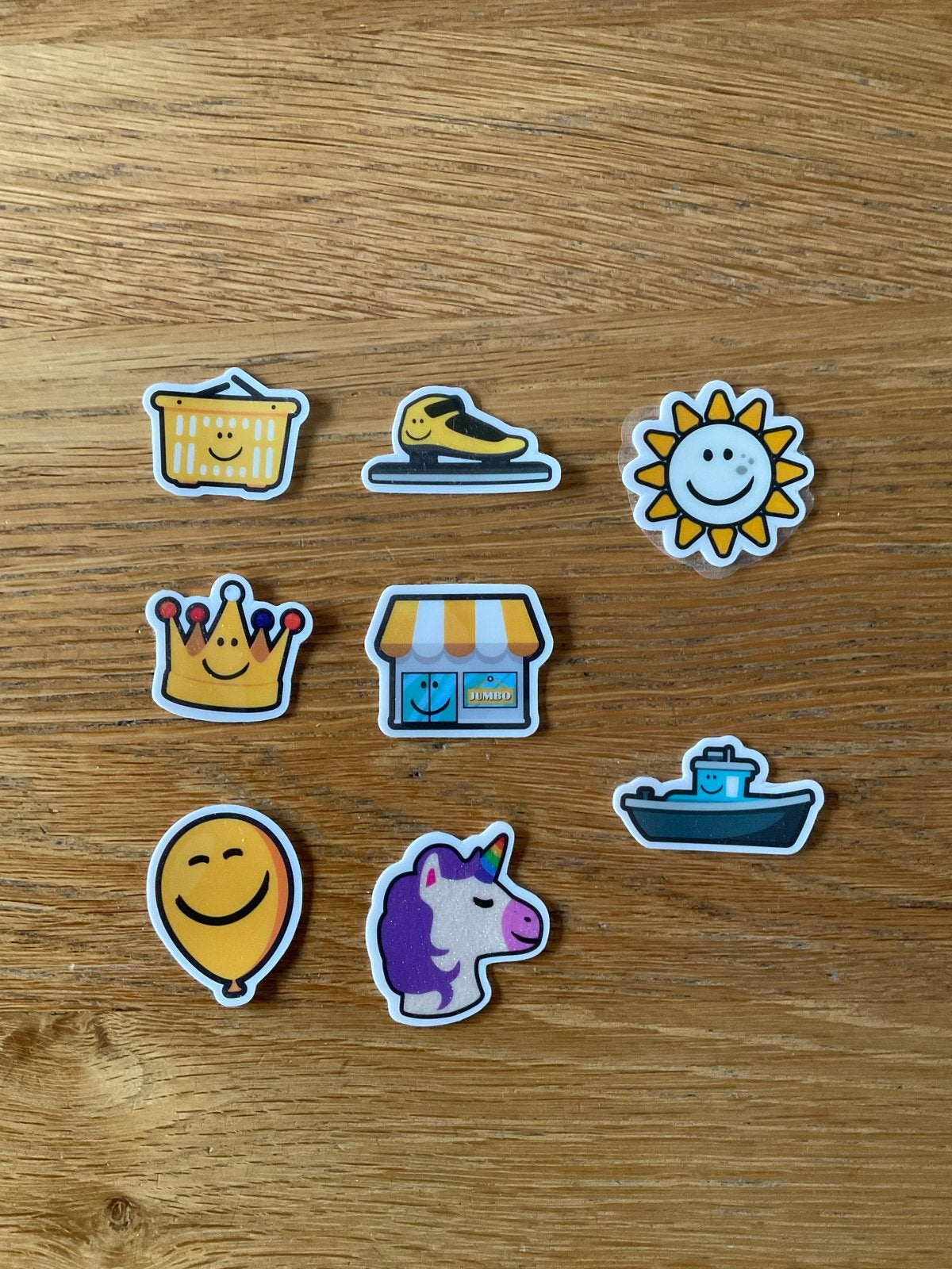 Jumbo 30 smiles stickers gratis, Verzamelen, Ophalen of Verzenden, Nieuw, Winkel of Supermarkt
