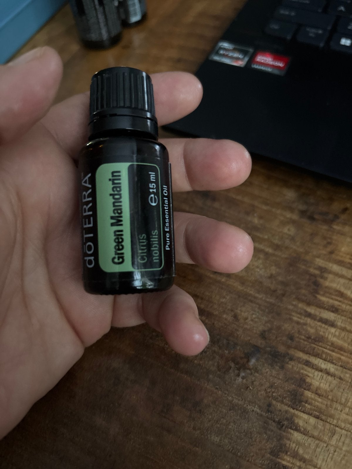 dōTERRA Green Mandarin Essentiële Olie 15ml, Ophalen of Verzenden, Nieuw, Overige typen