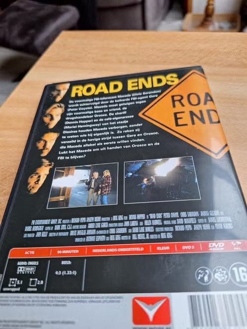 Dvd road ends h, Vanaf 16 jaar, Ophalen of Verzenden, Zo goed als nieuw, Actiethriller
