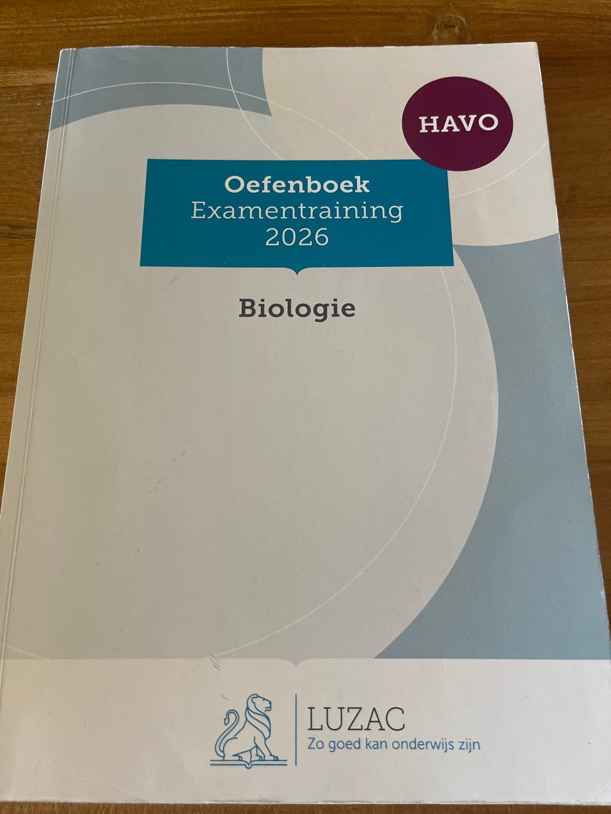 Luzac Oefenboek Examentraining Biologie HAVO 2026, Boeken, Schoolboeken, Ophalen of Verzenden, Zo goed als nieuw, HAVO, Biologie