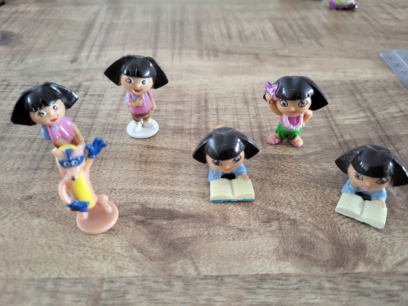 Dora the Explorer speelfiguren set, Ophalen of Verzenden, Gebruikt, Hardplasticfiguren