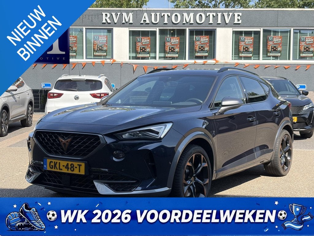 CUPRA Formentor 1.4 e-Hybrid VZ Copper Edition VAN €29.900, Auto's, Cupra, Gebruikt, 4 cilinders, Formentor, Blauw