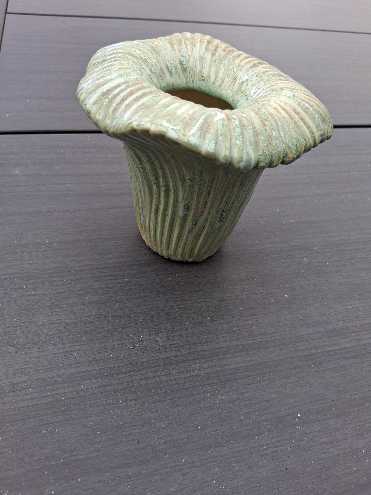 Daan Kromhout Arum Aqua Vaasje - 14cm, Ophalen