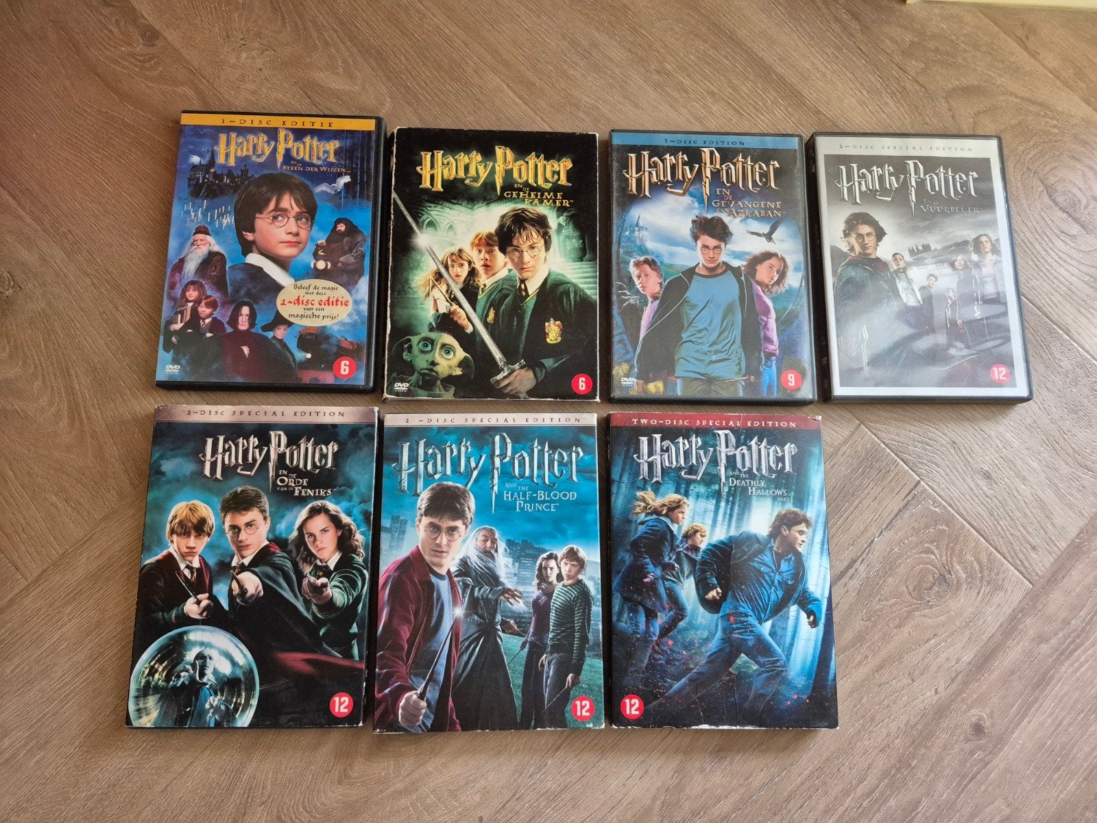 Harry Potter DVD Collectie - Complete Saga, Nederlands, Fantasy, Ophalen of Verzenden, Inclusief doosje