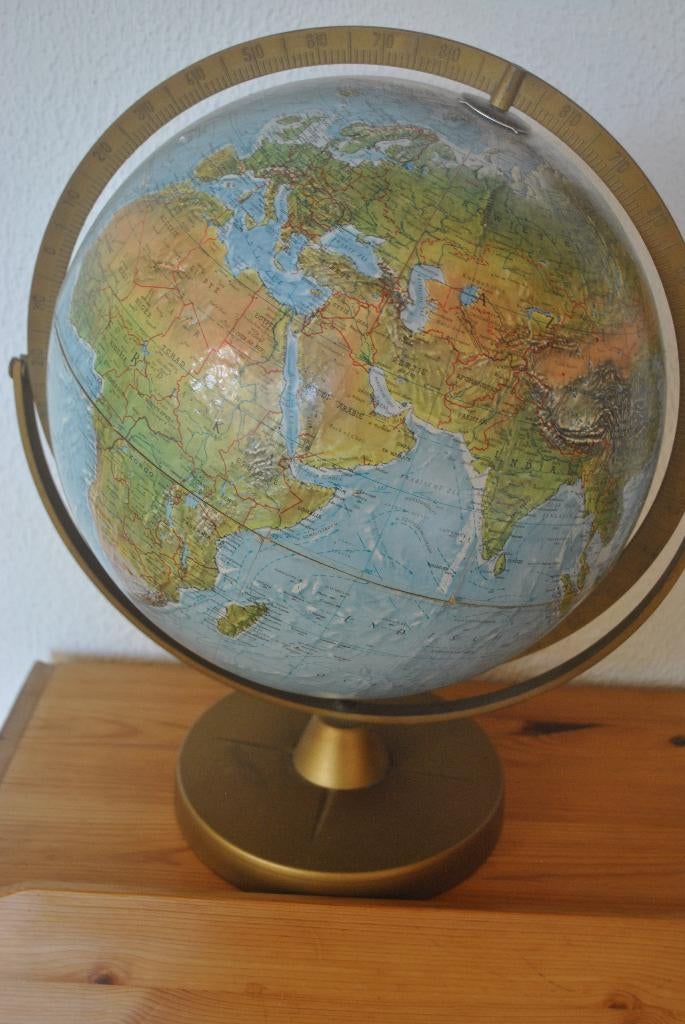Wereldbol, Ophalen of Verzenden, Gebruikt