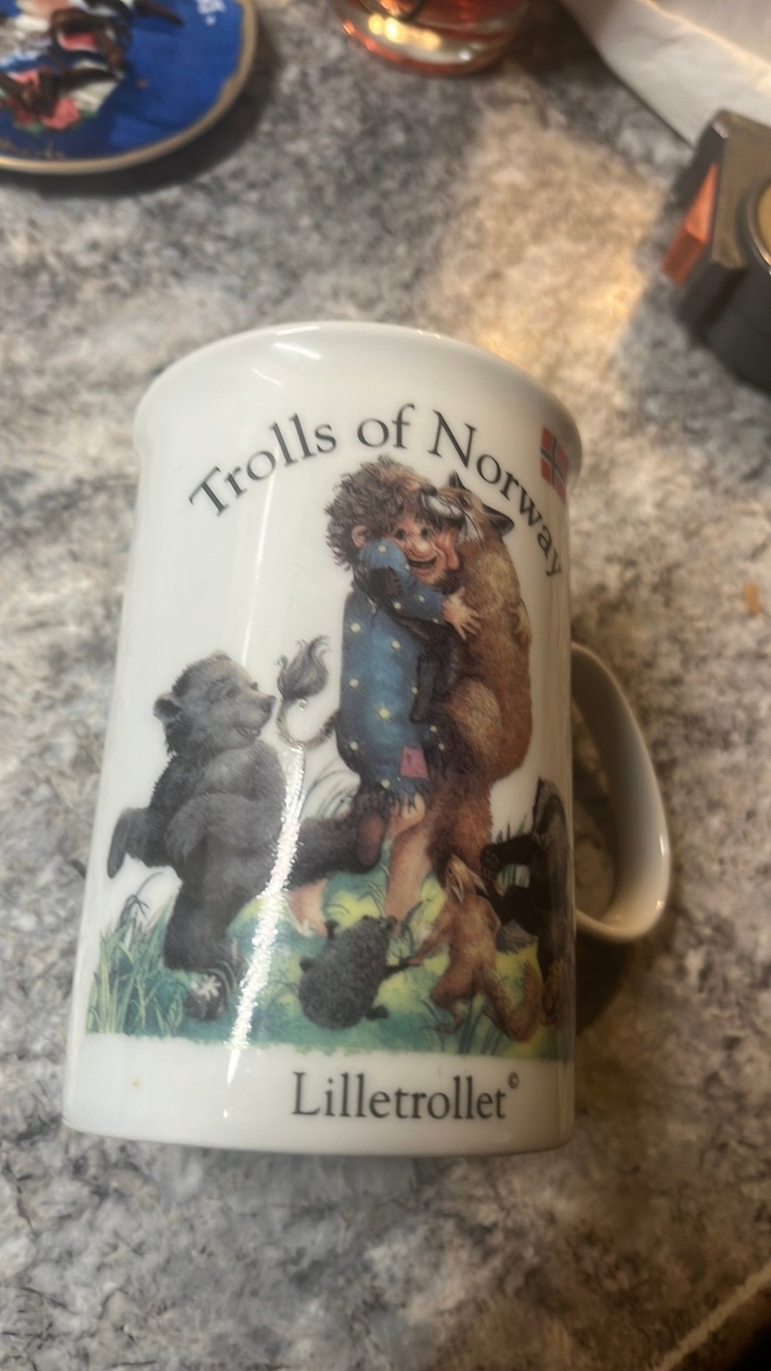 Trollen beket, Ophalen of Verzenden, Zo goed als nieuw