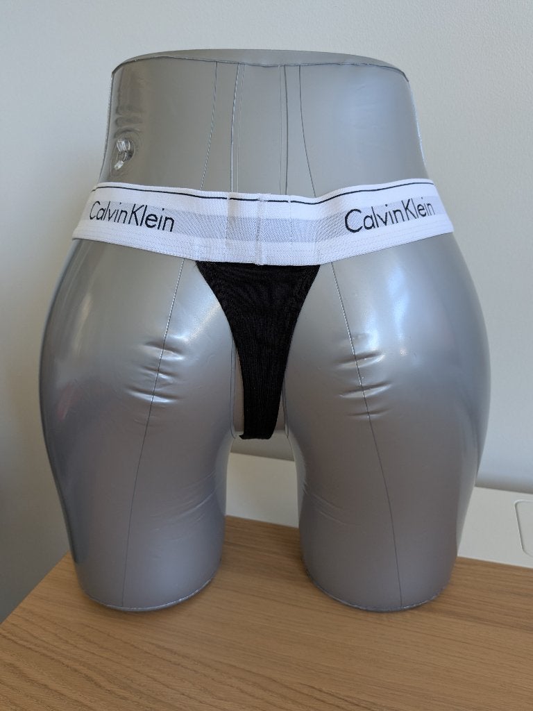 Calvin Klein heren string, Calvin Klein, Verzenden, Zwart, String