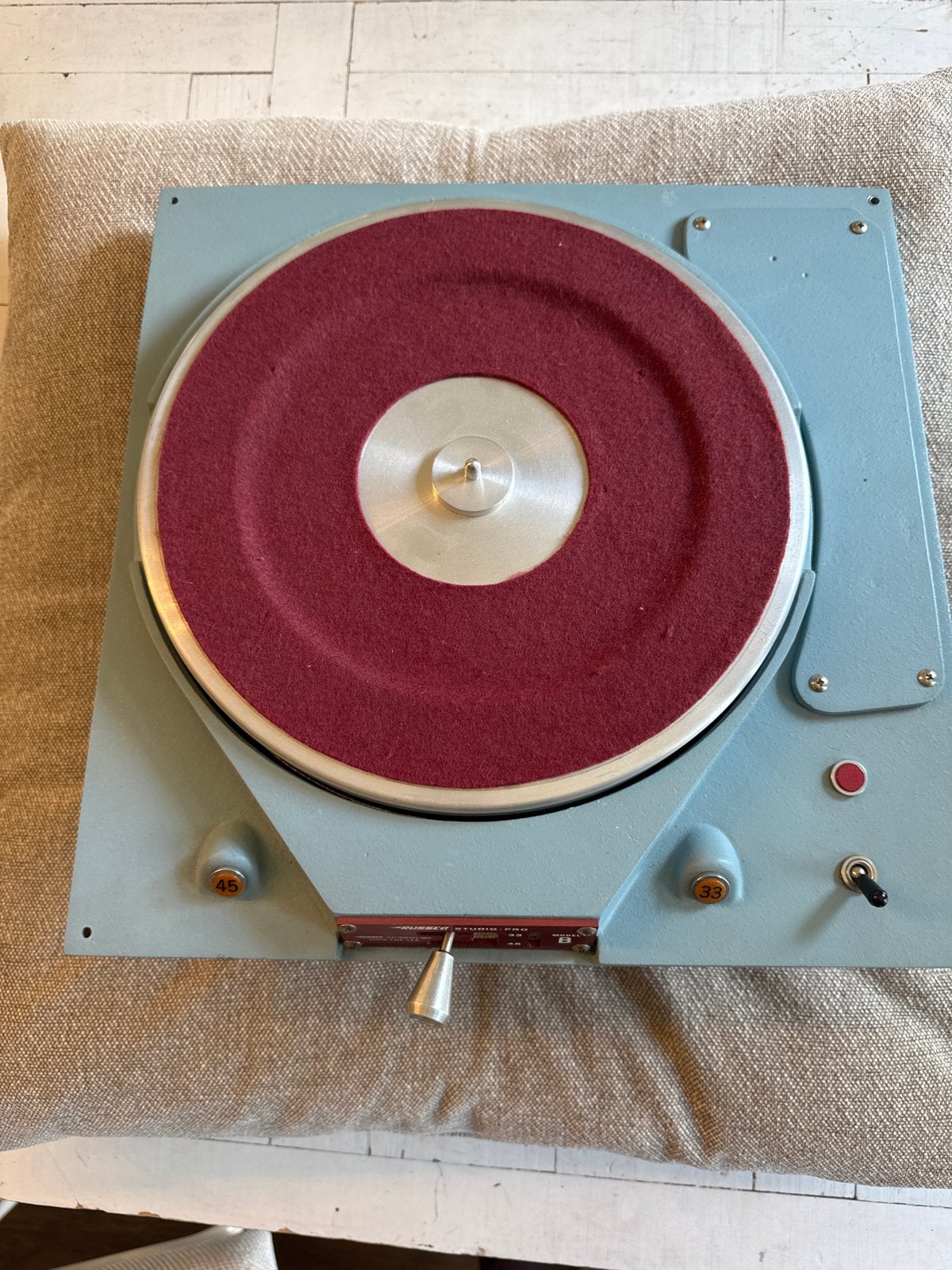RussCo Studio-Pro Model B Platenspeler, Ophalen of Verzenden, Gebruikt, Platenspeler, Overige merken