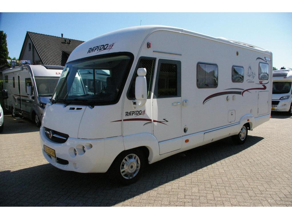 Rapido Le Randonneur 9083 DF Dwarsbed, XXL Garage, Caravans en Kamperen, Integraal, Airbags, Ringverwarming, Fiat