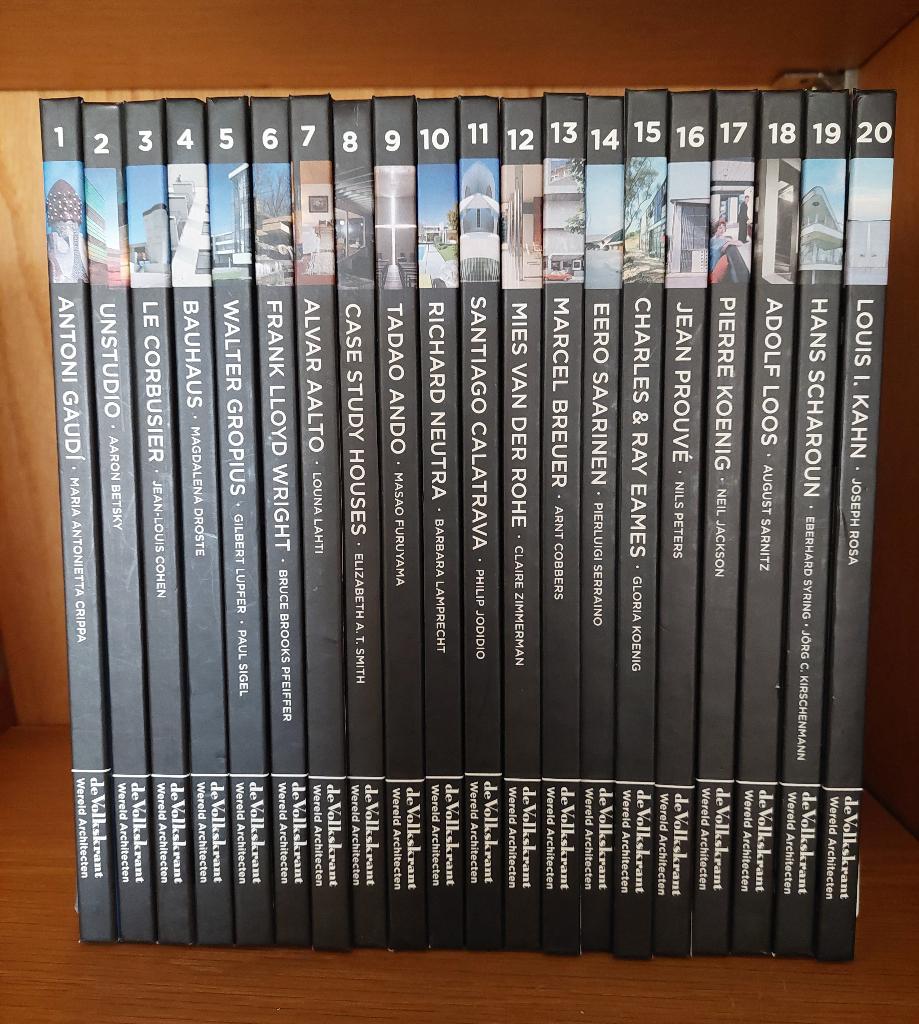 Complete Serie Wereld Architecten/De Volkskrand/Taschen, Architecten, Ophalen of Verzenden, Zo goed als nieuw, Diversen
