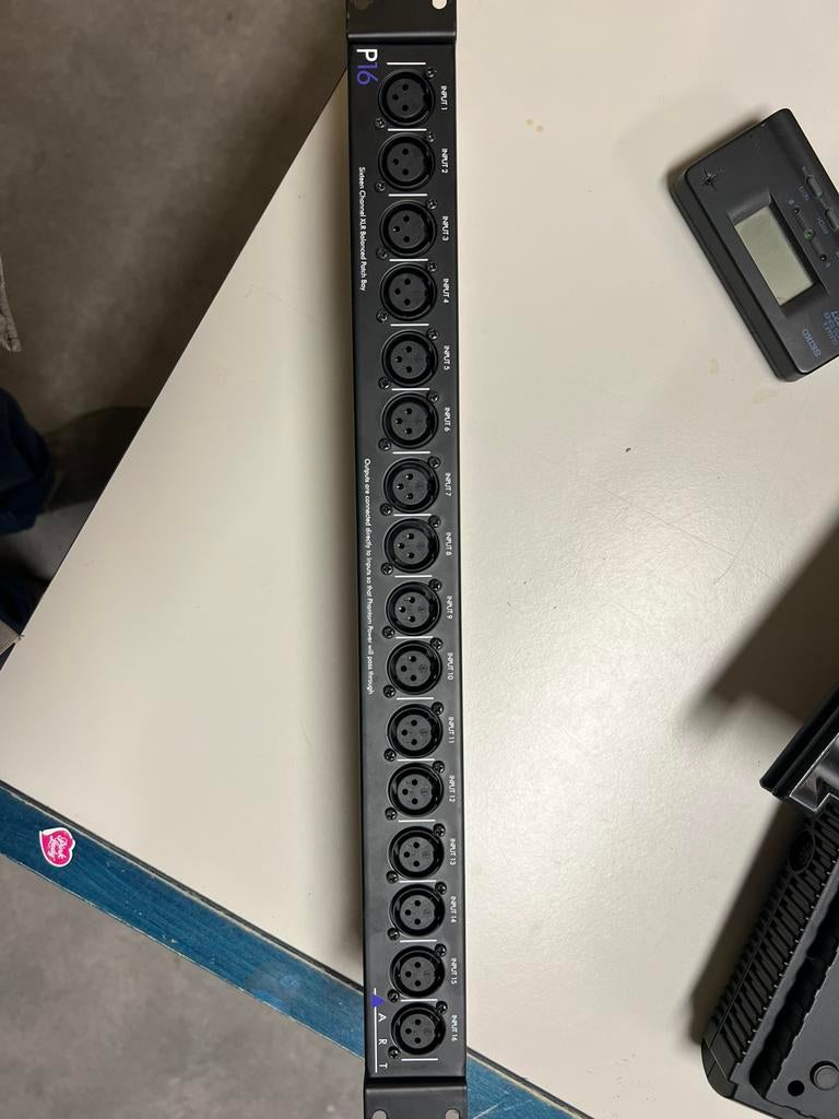 Pro art xlr patchbay, Ophalen of Verzenden, Zo goed als nieuw