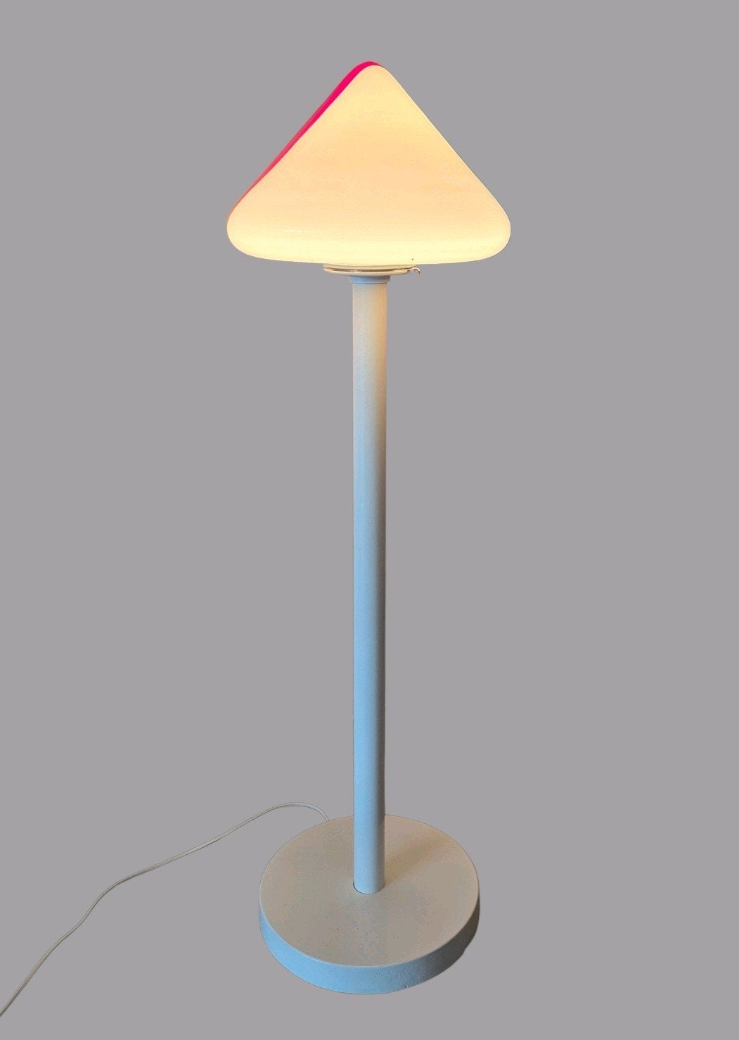 Murano Leucos Mico vloerlamp Renato Toso Mushroom lamp, 100 tot 150 cm, E27 (groot), Zo goed als nieuw, Glas
