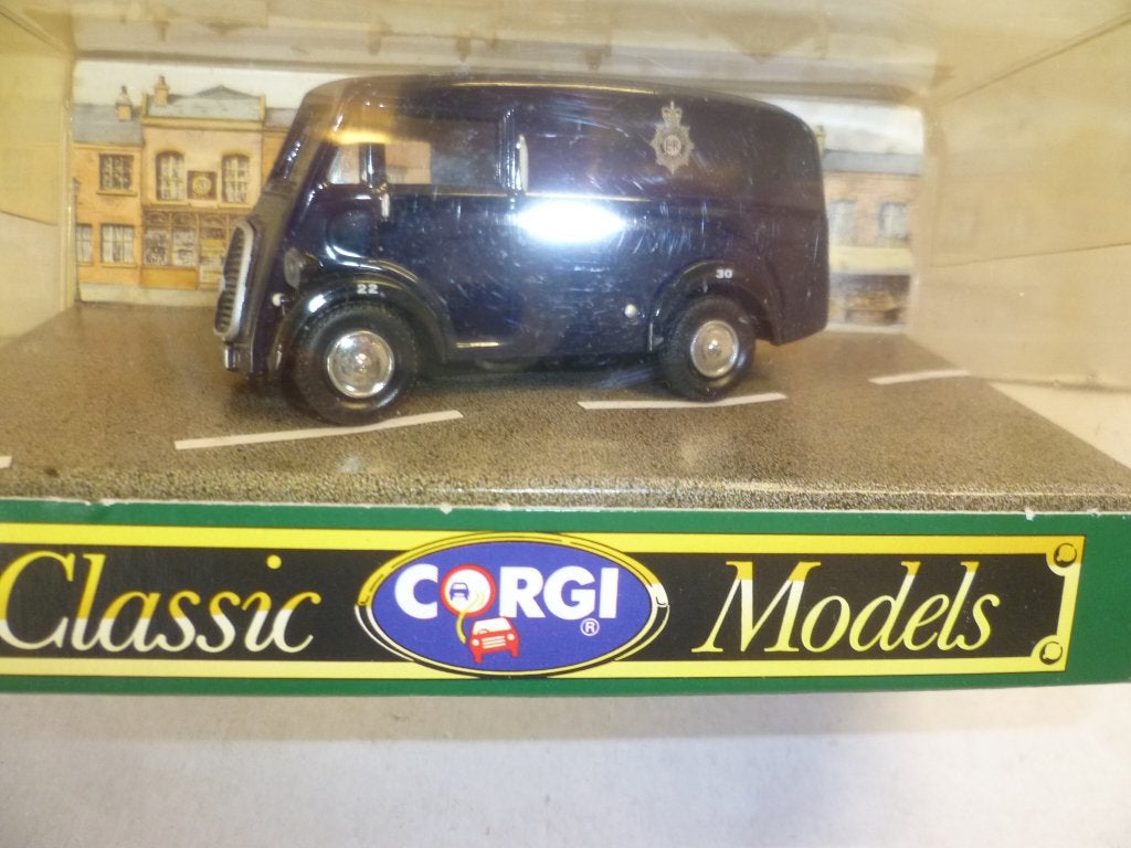 Corgi Classic 1989 Morris J Van Metropolitan Police 1:43, Ophalen of Verzenden, Nieuw, Auto, Corgi