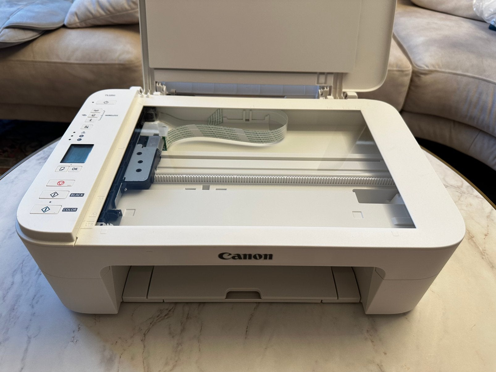 Canon PIXMA TS3351 Printer with new XL cartridges, Printer, Inkjetprinter, Zo goed als nieuw, Kleur printen