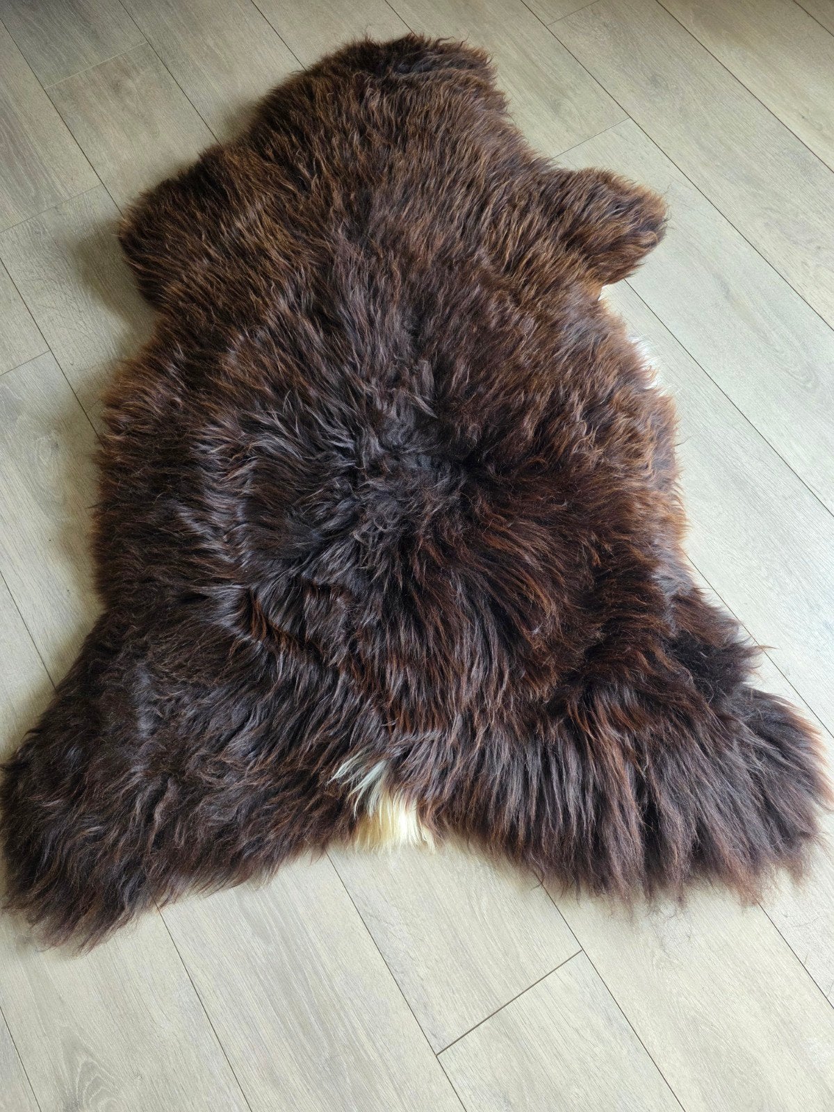 Schapenvacht xxl dik bruin., Ophalen of Verzenden, Nieuw