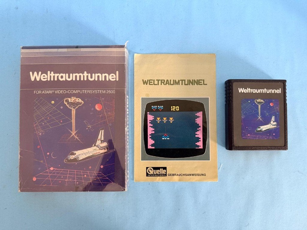 Weltraumtunnel (Atari 2600), Spelcomputers en Games, Gebruikt, 1 speler, Ophalen of Verzenden, Atari 2600
