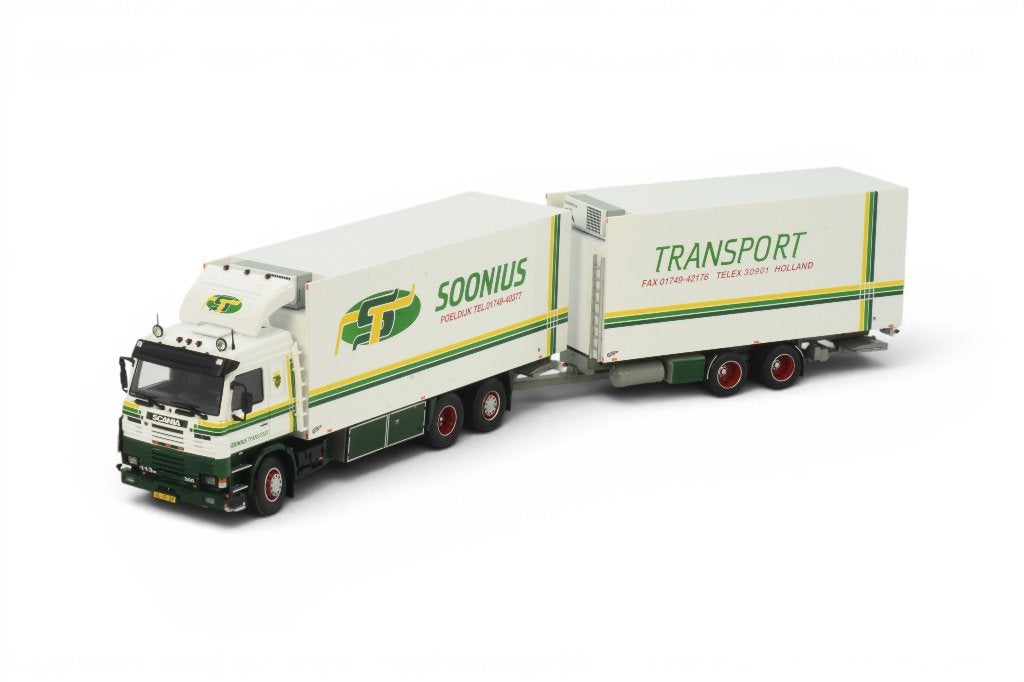 TEKNO SCANIA 3 MOTORWAGEN MET 2 ASSIGE WIPKAR SOONIUS
