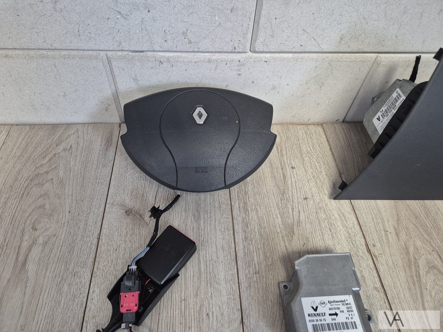 Renault Twingo 2 2007 - 2012 airbag set met spanner €100, Auto-onderdelen, Gebruikt, -, Renault, -