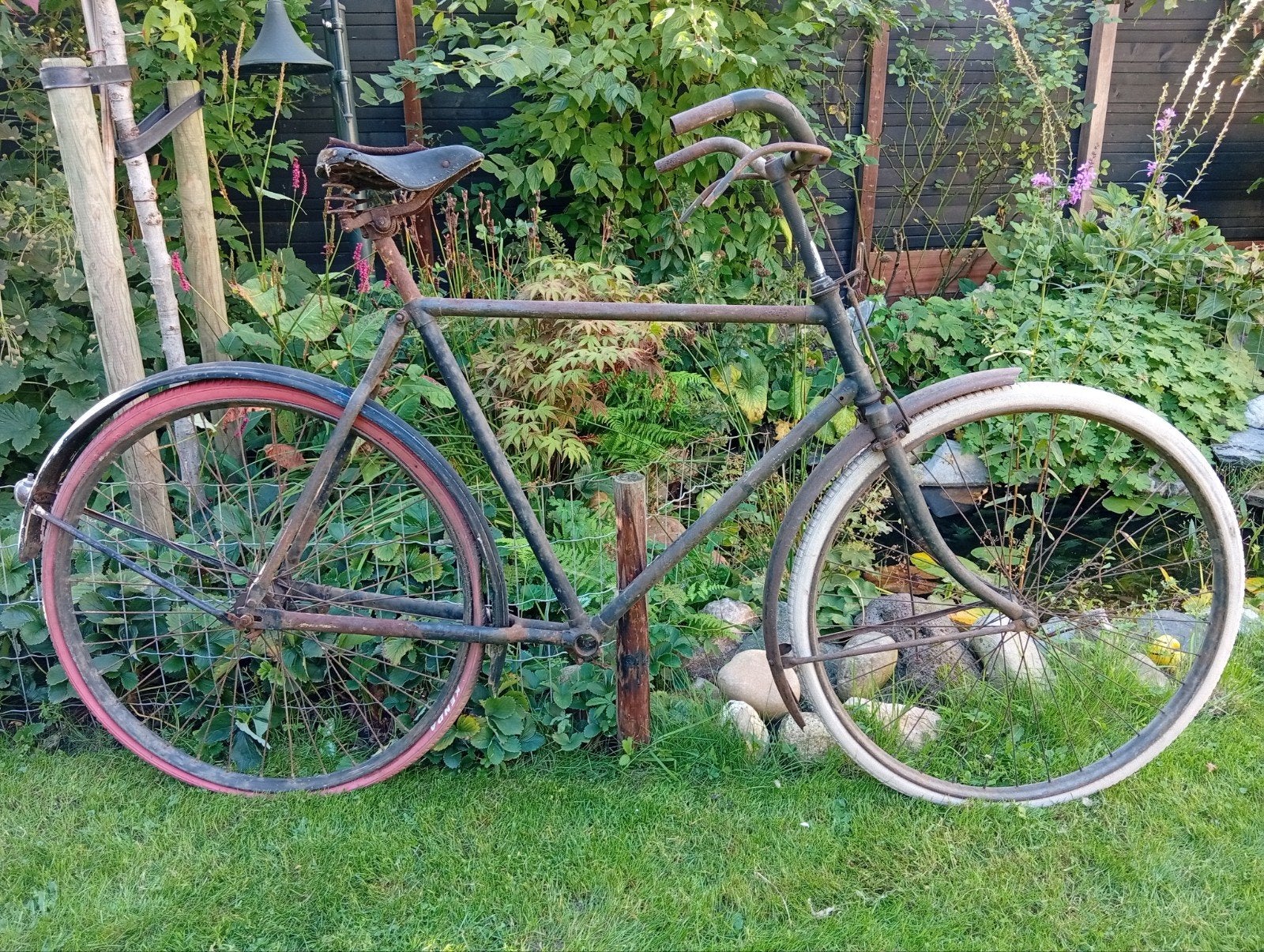 Invicta 1936 project (B-merk van Gazelle), Fietsen en Brommers, Gebruikt, 57 tot 61 cm, Trommelrem, Ophalen