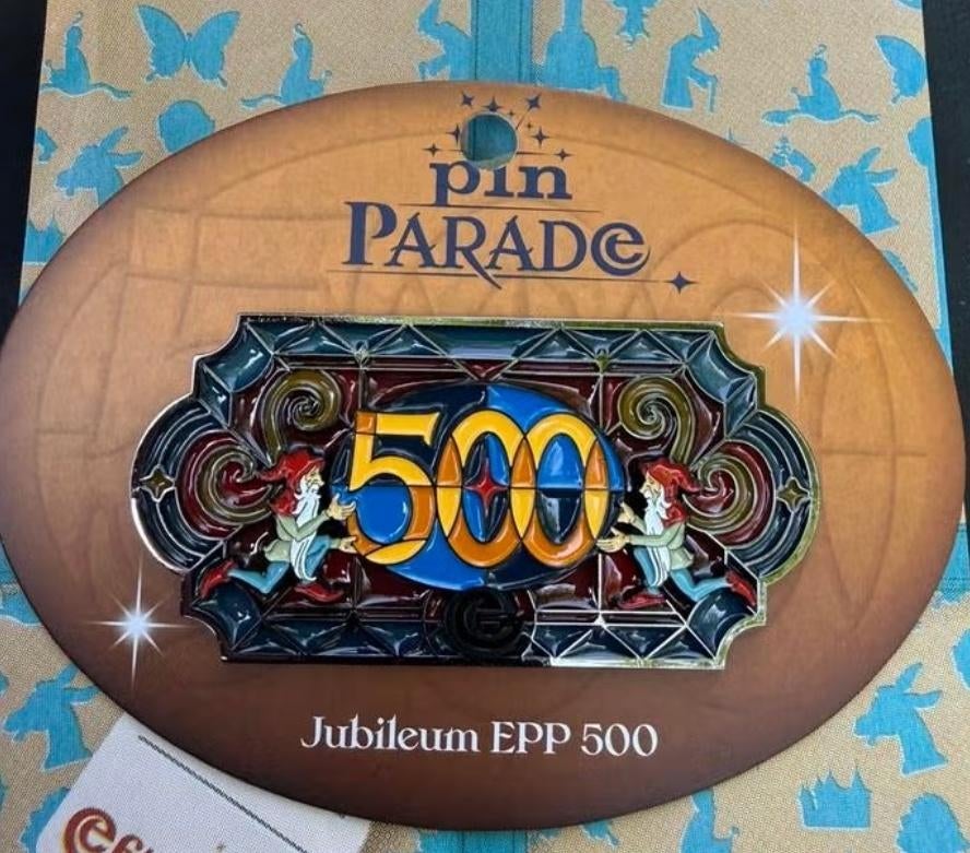 Efteling pin parade jubileum pin 500, Ophalen of Verzenden, Nieuw, Beeldje of Poppetje
