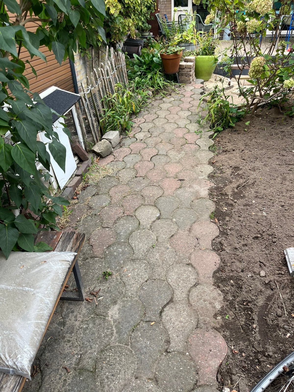 Beton klinkers, Ophalen, Gebruikt, Klinkers, 5 tot 10 m²