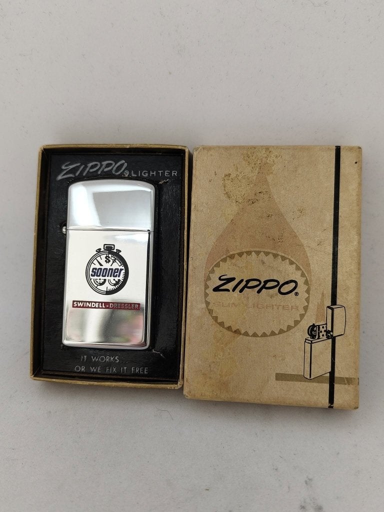 Zippo Swindell-Dressler - Mint - 1969, Ophalen of Verzenden, Zo goed als nieuw, Aansteker