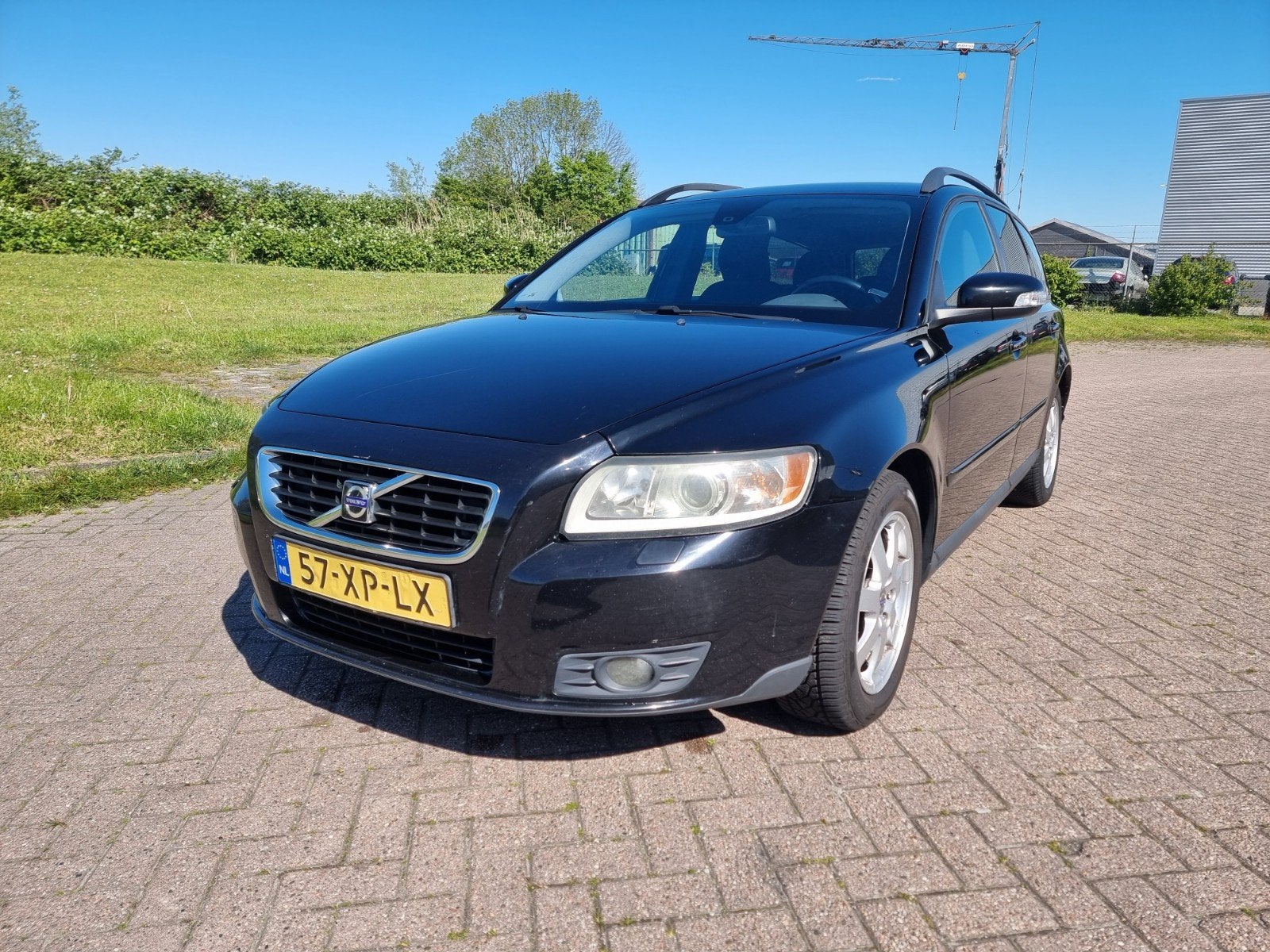 Volvo V50 2.0 Benzine | 145PK | 2007 | APK tot augustus  '27, Voorwielaandrijving, 4 cilinders, Zwart, Stationwagon