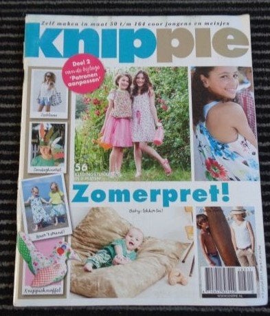 Knippie nr. 3 juni, juli 2011 ook baby maat 50 t/m 164, Verzenden, Zo goed als nieuw, Kind, Knippie