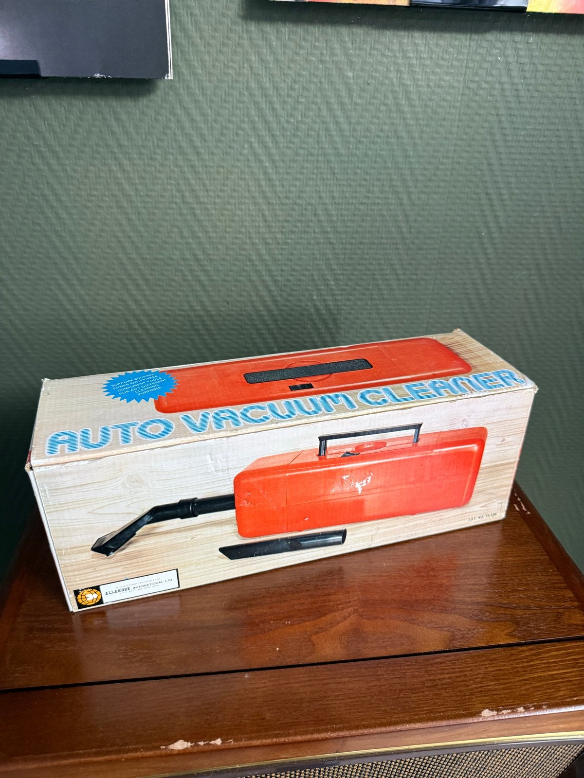 Vintage Auto Stofzuiger 1977 - Nieuw in Doos, Witgoed en Apparatuur, Overige merken, Kruimeldief, Ophalen of Verzenden, Reservoir