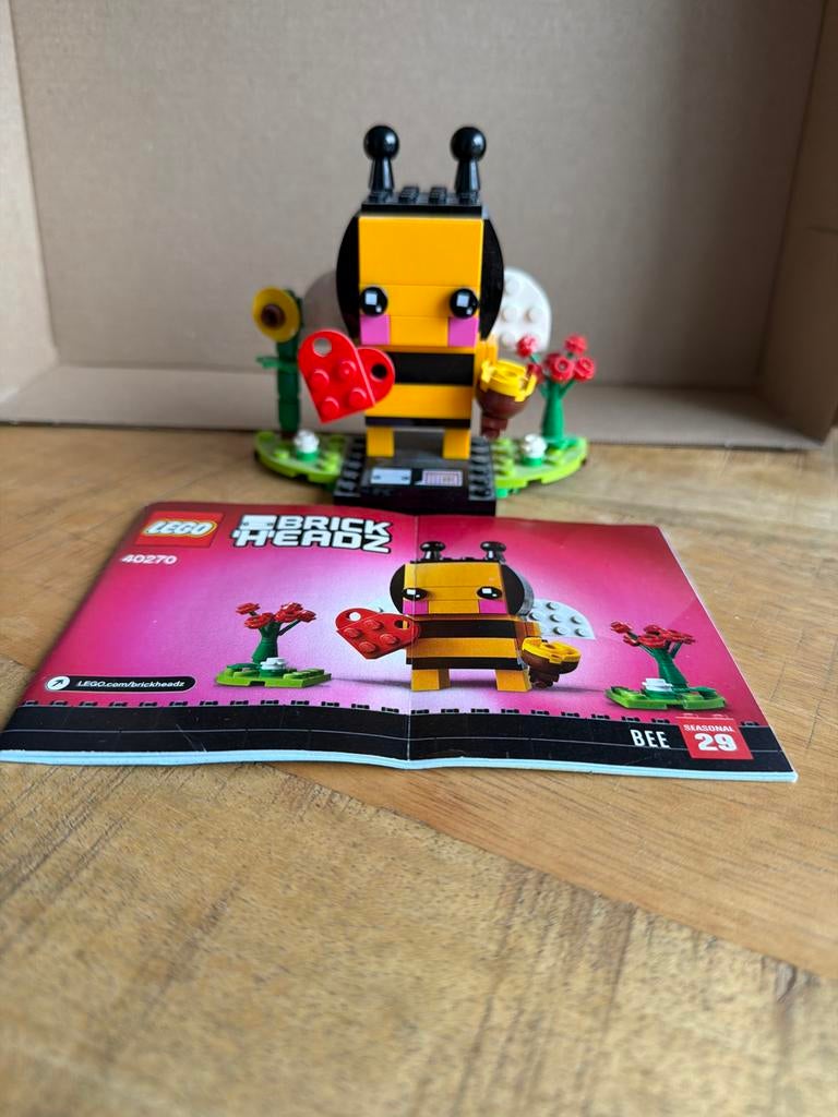 LEGO Brickheadz Bee 40270 - Nieuwstaat, Ophalen, Zo goed als nieuw, Complete set, Lego