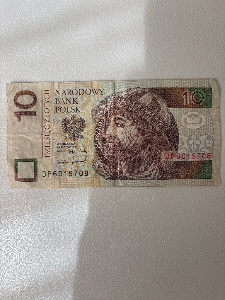 Poolse zloty 10, Ophalen of Verzenden, Polen, Los biljet