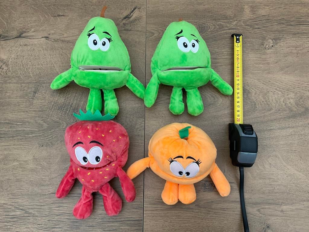 4 nieuwe zgan Fruit Happeez fruit knuffels Jan Linders, Overige supermarkten, Ophalen