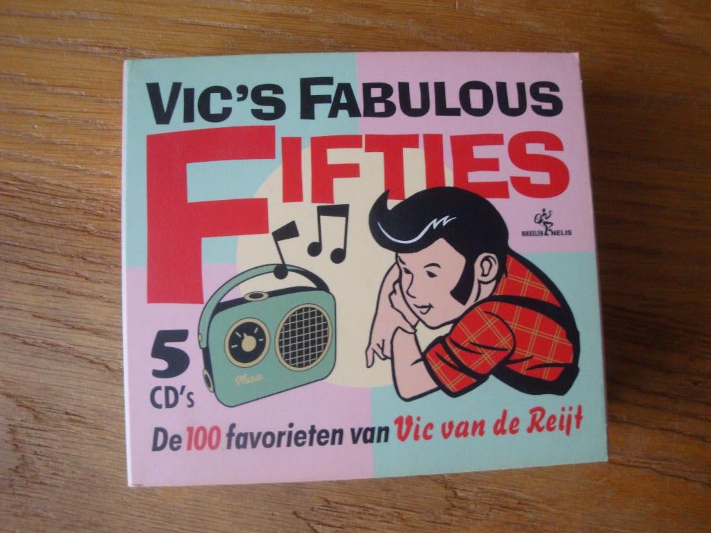 Vic's Fabulous Fifties: De 100 Favorieten Van Vic vd. Reijt, Ophalen of Verzenden, Gebruikt