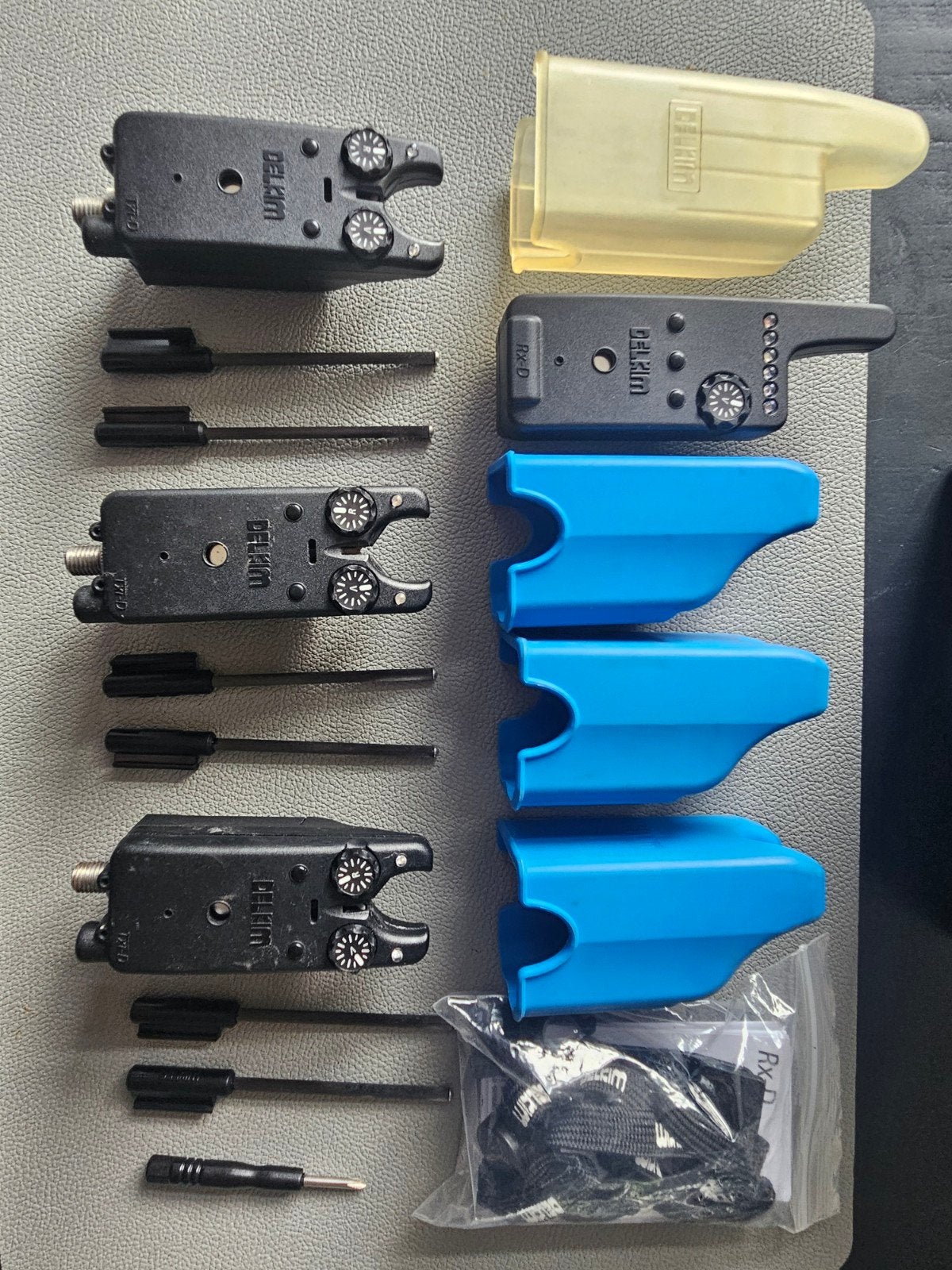 Delkim TXI-d 3+1 blauw, Ophalen of Verzenden, Zo goed als nieuw