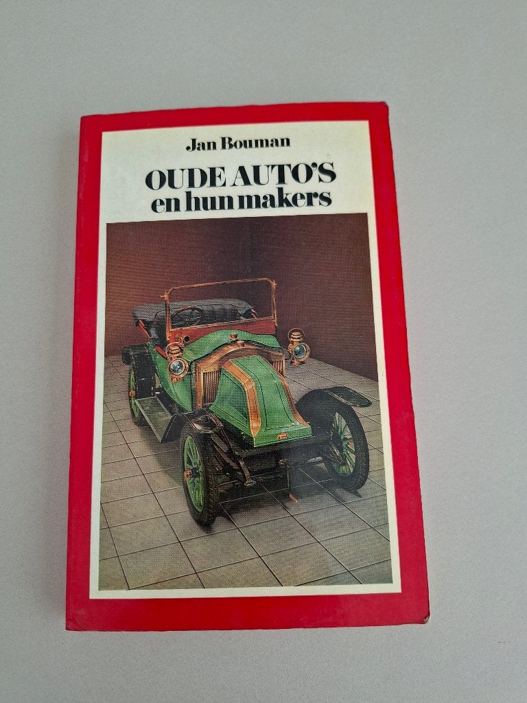 OUDE AUTO'S en hun makers van Jan Bouman 1972, Boeken, Algemeen, Verzenden, Zo goed als nieuw, JAN BOUMAN