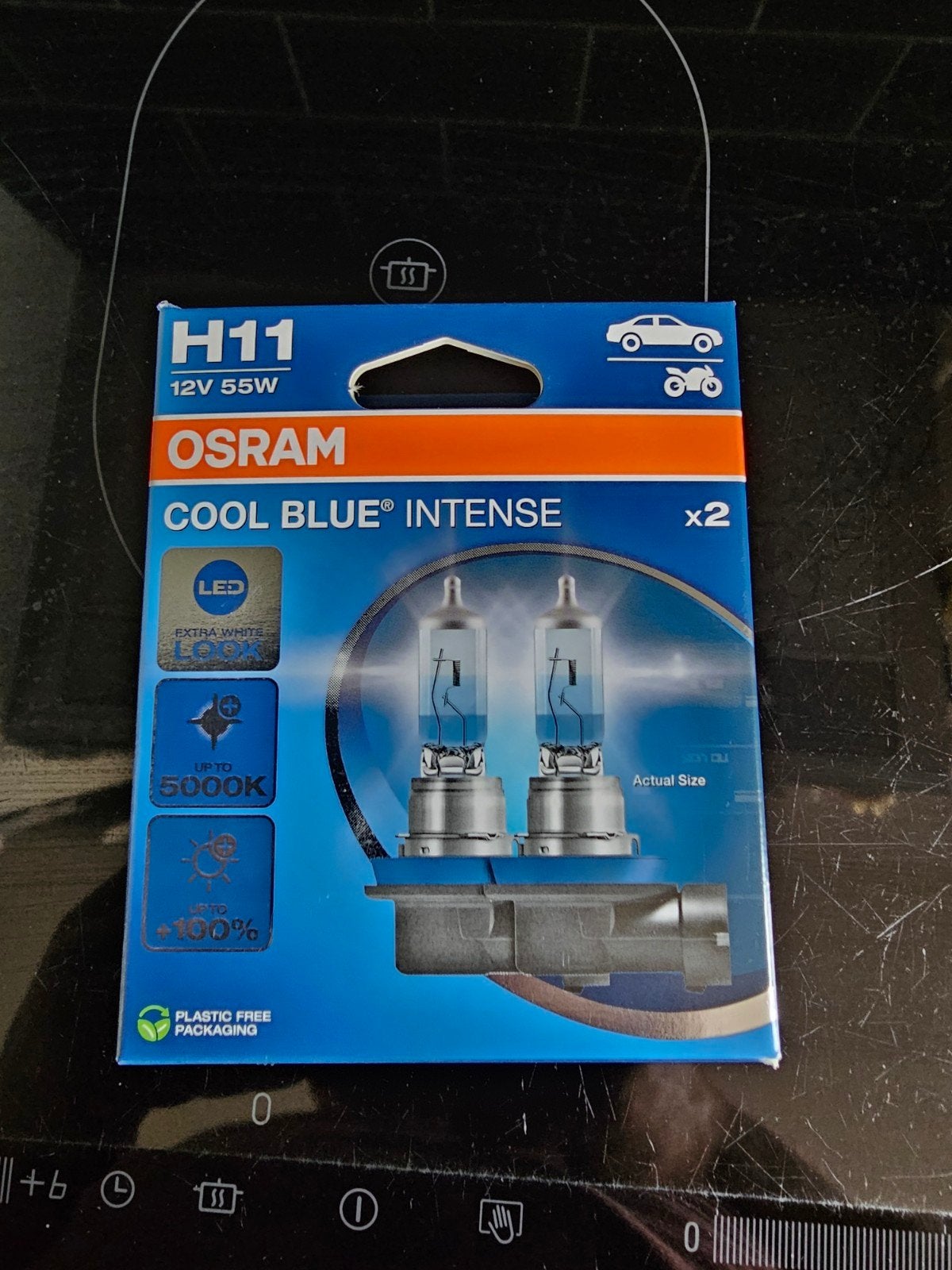 Osram H11 Cool Blue Intense 12V 55W Autolampen (2 stuks), Ophalen of Verzenden, Nieuw