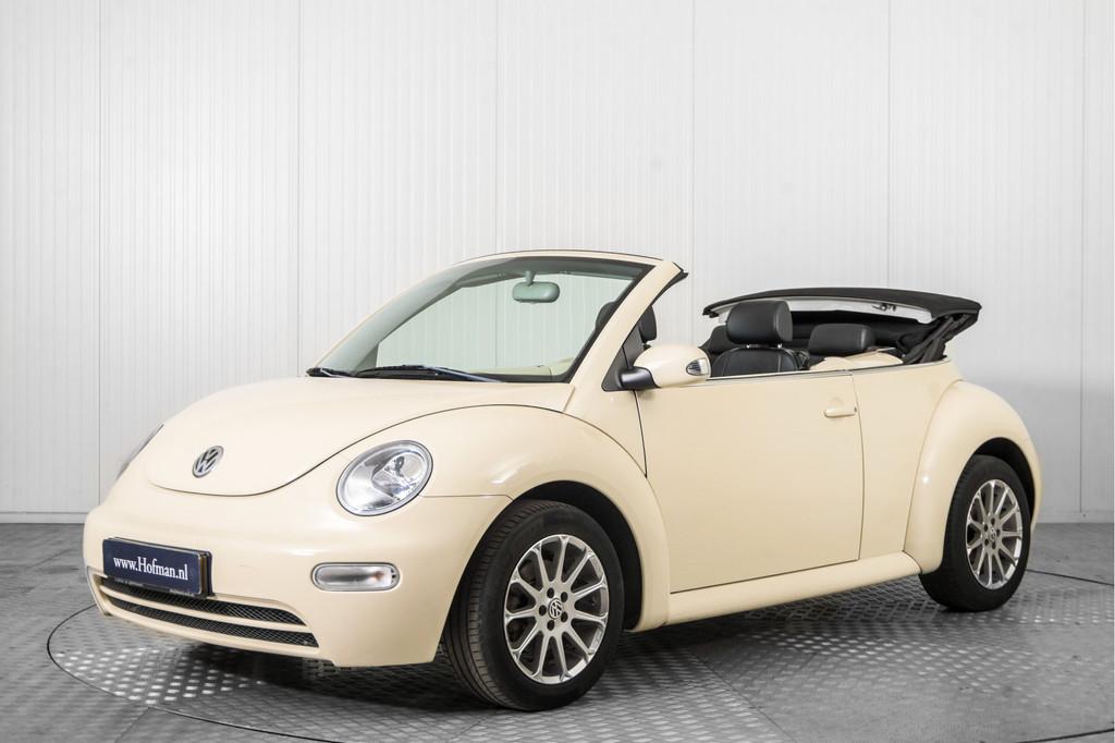 Volkswagen New Beetle Cabriolet 1.6 (bj 2004), Auto's, Volkswagen, Stof, Gebruikt, Beetle (Kever), 4 cilinders