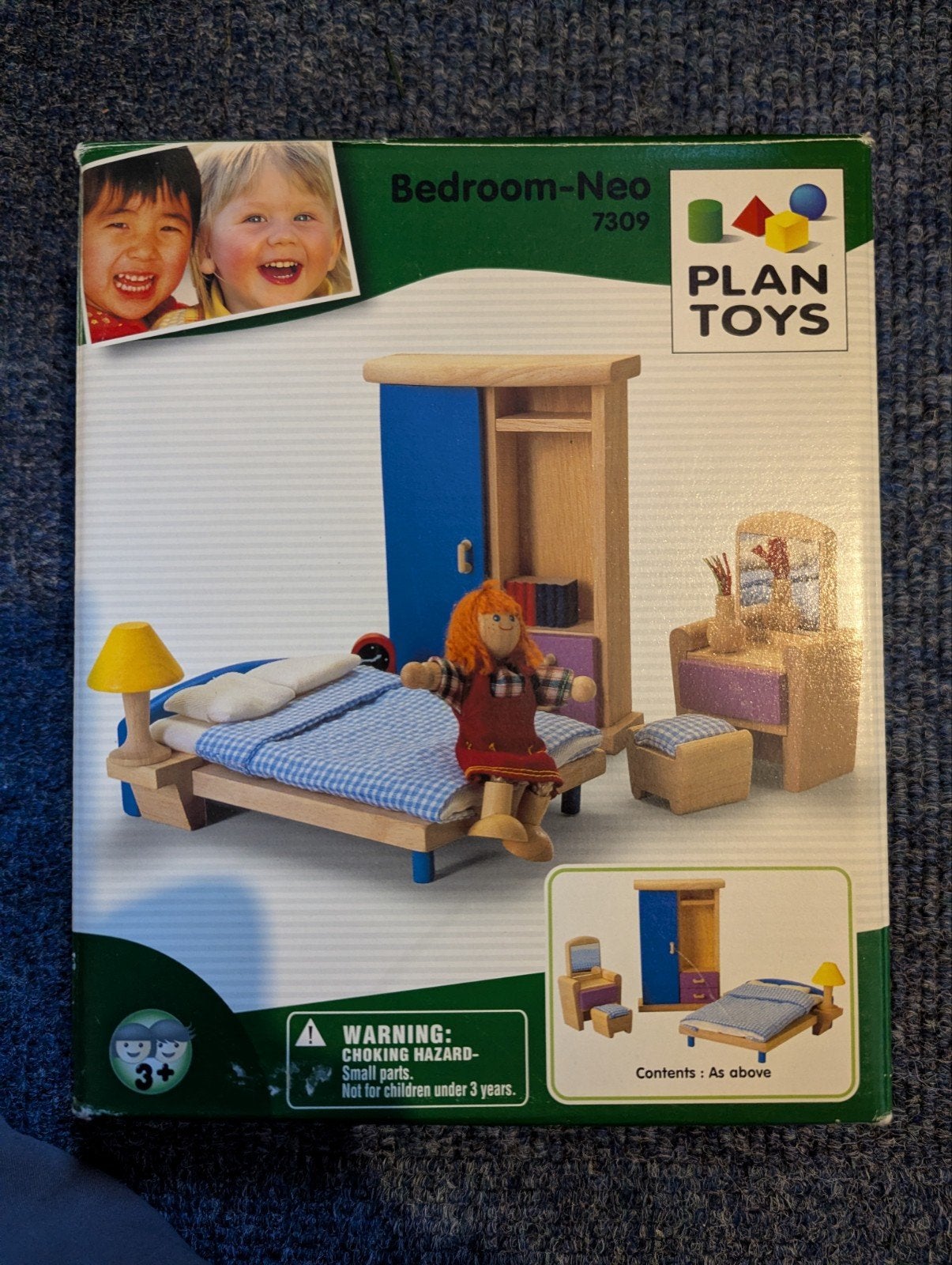 PLAN TOYS Bedroom-Neo 7309 - Nieuw en Ongeopend, Ophalen of Verzenden, Nieuw, Overige typen