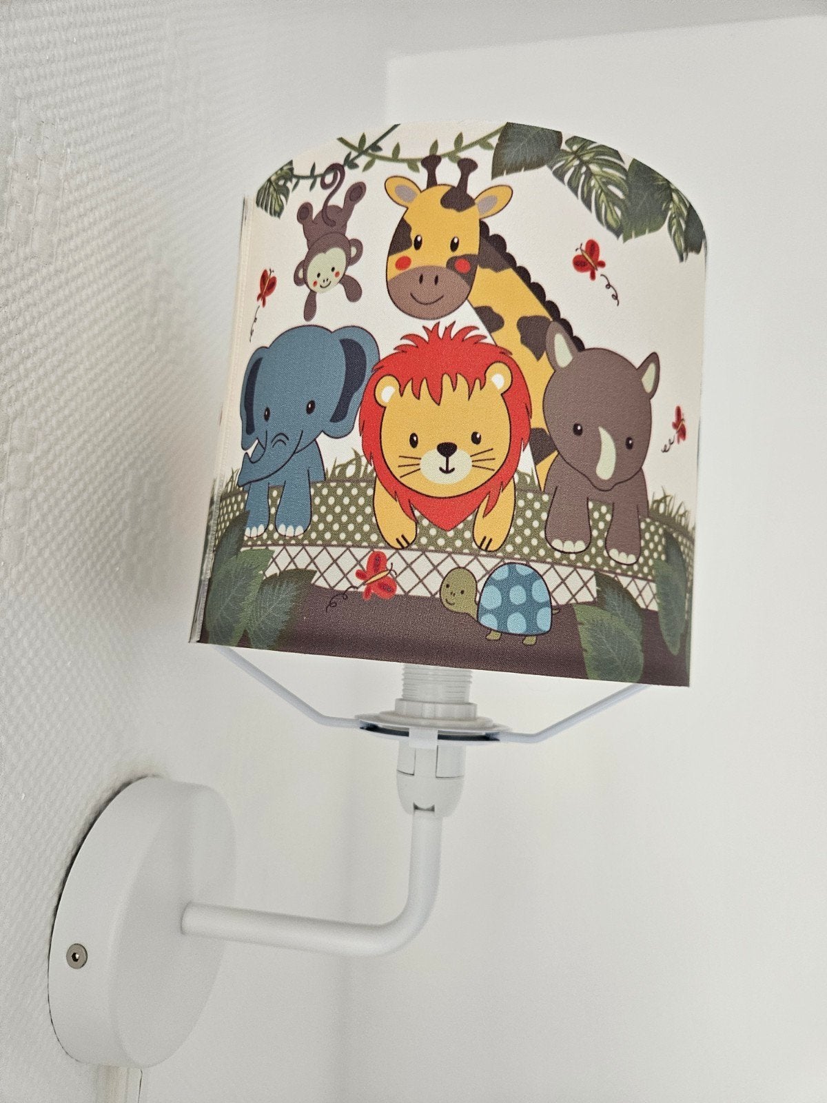 Jungle schemerlamp voor kinderkamer - Zo goed als nieuw, Overige merken, Ophalen of Verzenden, Zo goed als nieuw, Meerkleurig