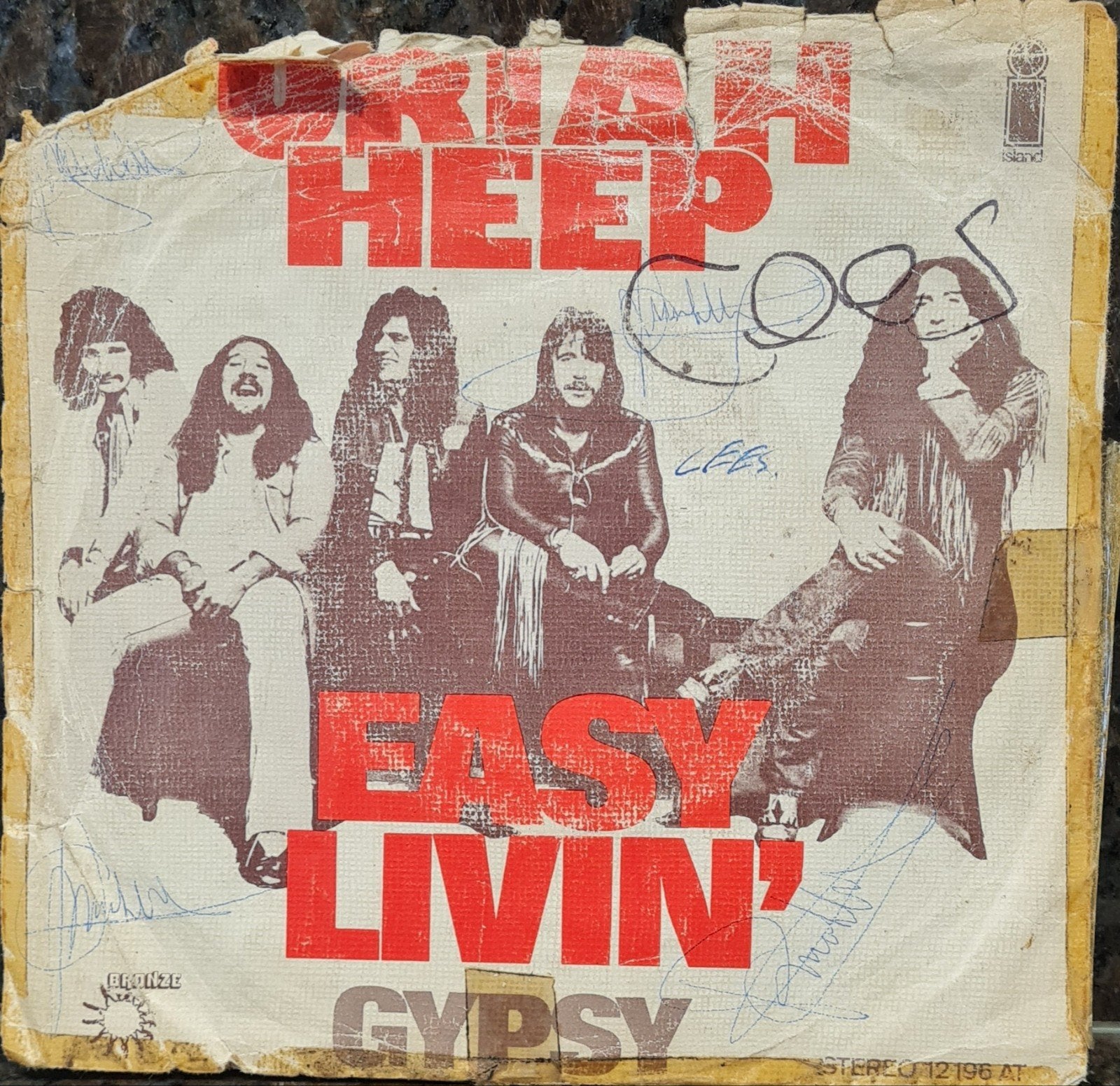 URIAH HEEP - EASY LIVIN' ( HOES BESCHADIGD), Cd's en Dvd's, Ophalen of Verzenden, Gebruikt