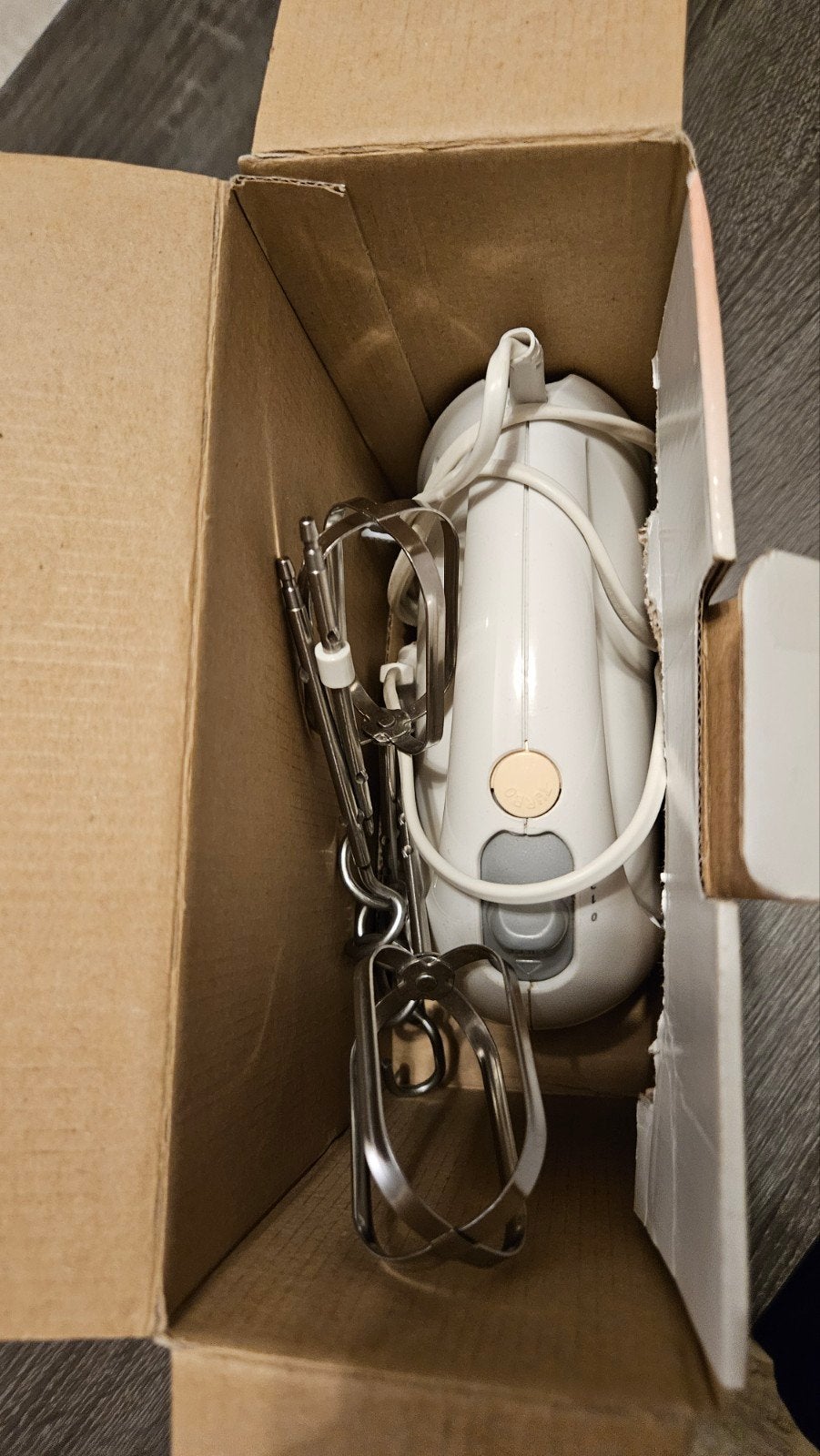Philips Cucina Handmixer 350W met 3 snelheden + turbo, Minder dan 1 liter, Ophalen, Nieuw, 3 snelheden of meer