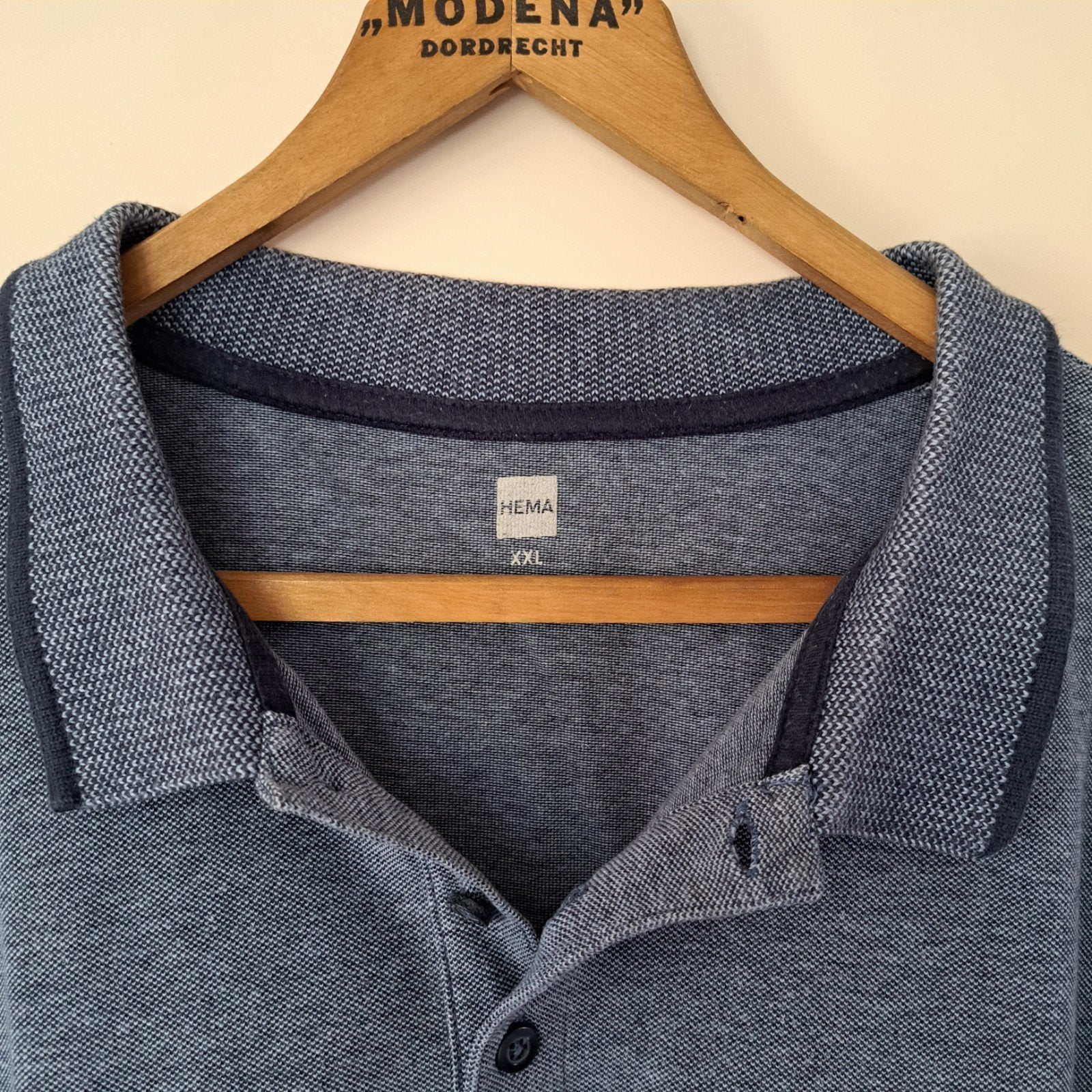 Blauw poloshirts xxl, Kleding | Heren, Polo's, Hema, Blauw, Overige maten, Ophalen of Verzenden