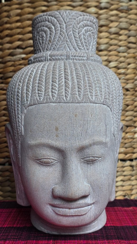 Beeld van Vishnu, Ophalen, Buste, Handgemaakt, 20 - 50 cm