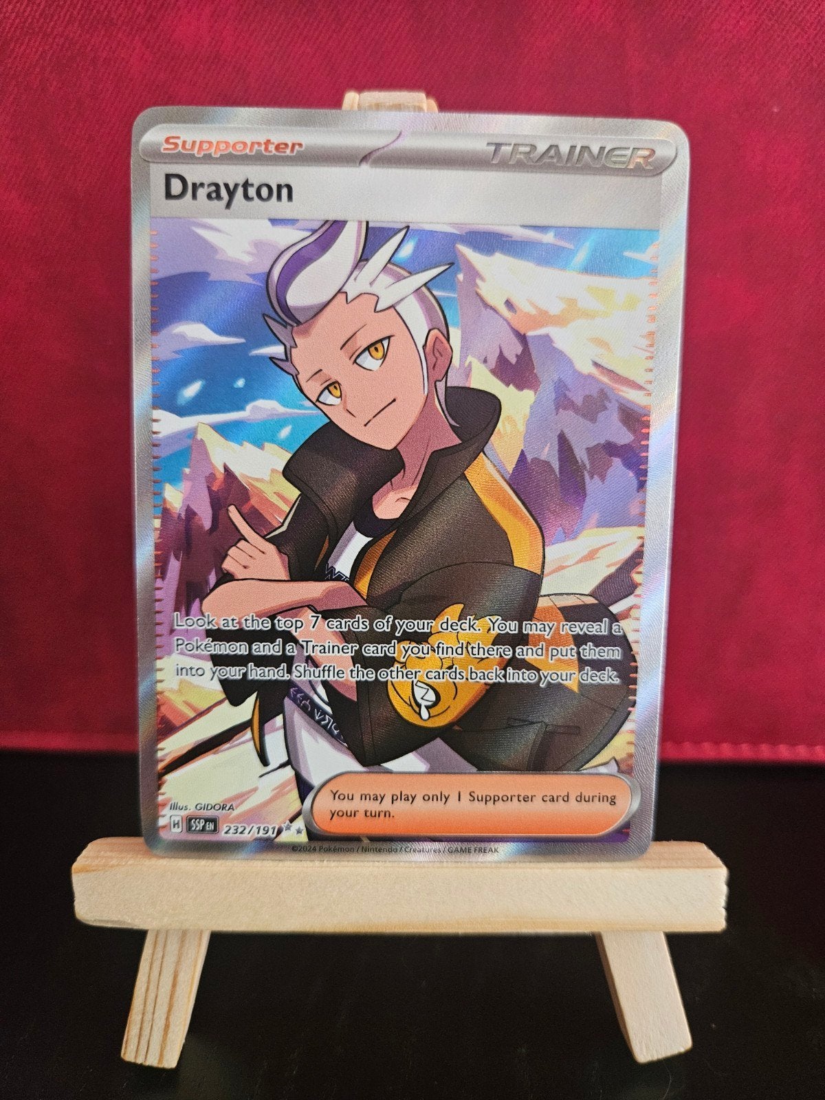 Drayton #232, Ophalen of Verzenden, Zo goed als nieuw, Losse kaart