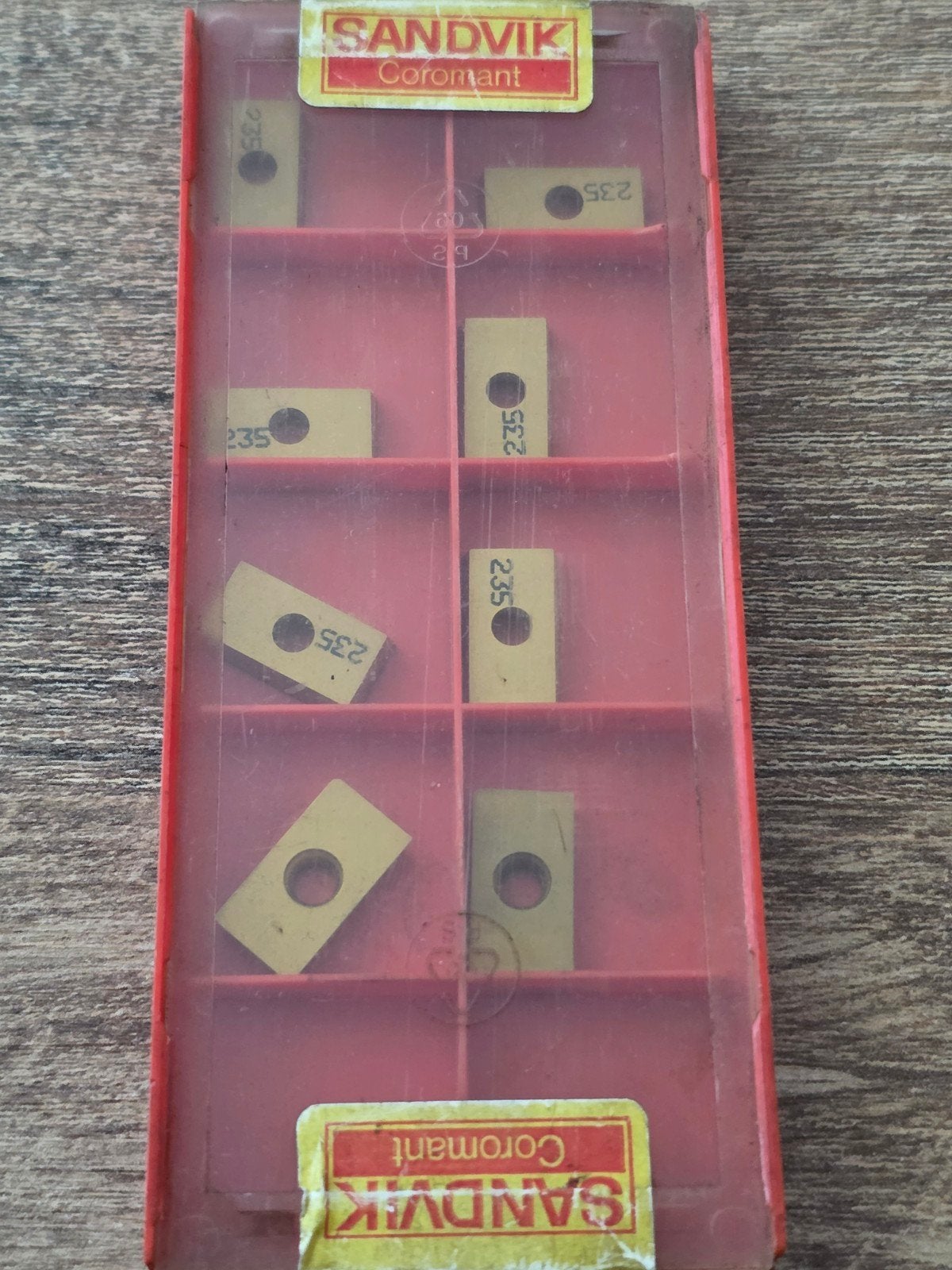 Sandvik coromant r216.24-17 03 08 235 Wisselplaten, Ophalen of Verzenden, Nieuw