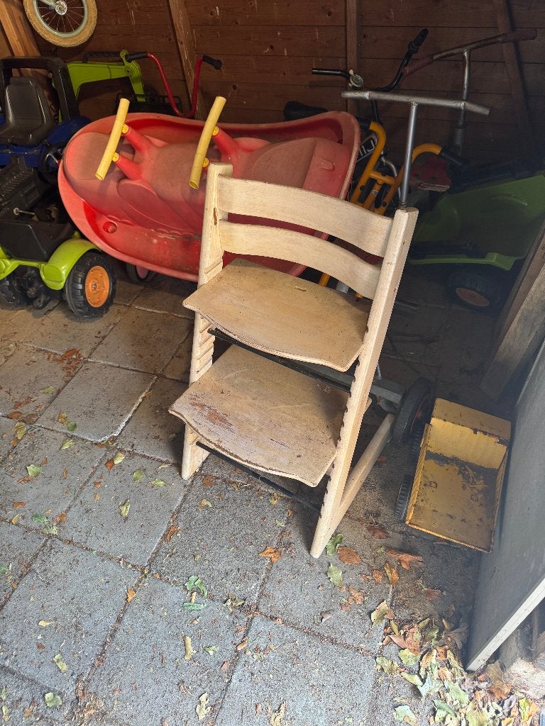 tripp trapp opknapper, Ophalen, Gebruikt, Meegroeistoel