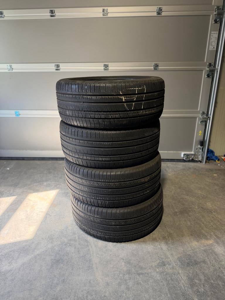 4x Pirelli Scorpion Verde All Season banden 275/45R21, Ophalen, Gebruikt, 275 mm, 21 inch