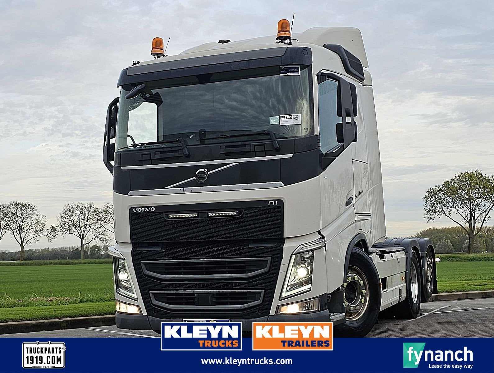 VOLVO FH 500 6x2 steered pto+hydr, Automaat, Euro 6, 510 pk, Wit