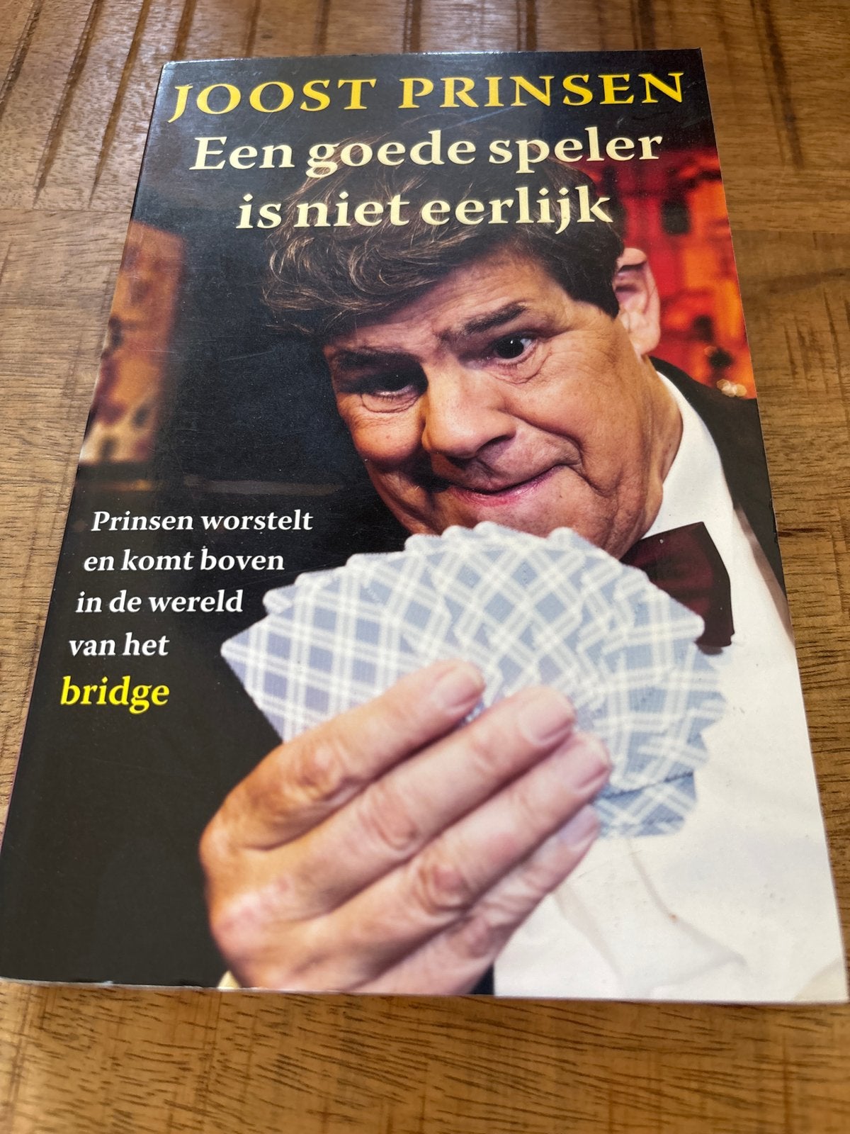 Joost Prinsen - Een goede speler is niet eerlijk (Bridge), Ophalen of Verzenden, Zo goed als nieuw, Nederland
